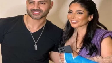 إصابة الفنانة منى زكي بكسر في يدها