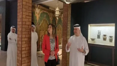 الكيلاني تقوم بزيارة "بيت الحكمة" ودارة الدكتور سلطان القاسمي" بإمارة الشارقة وتُشيد بمحتوياتهما