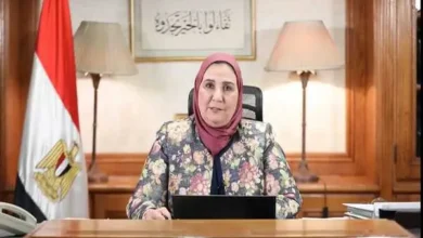 صرف 60 ألف جنيه لكل متضرر فى حادث حريق المعرض التجاري ببني سويف
