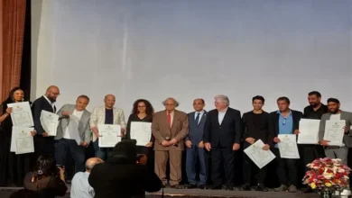 تكريم النجم حسين فهمي في افتتاح الدورة 49 من مهرجان جمعية الفيلم