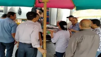 رئيس حى الأزبكية توجه الطب البيطري بحملة مرورية وتفقدية على سيارات منافذ بيع اللحوم بنطاق الحي