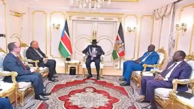وزير الخارجية يلتقي الرئيس سلفا كير في مستهل زيارته إلى جنوب السودان